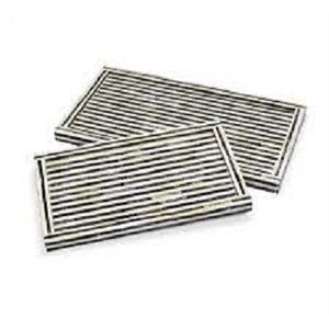 Boîte à mouchoirs à incrustation d'os de qualité supérieure, porte-papier pour ustensiles de cuisine et boîte à mouchoirs à la maison, porte-serviette Design personnalisé - Product Image 1