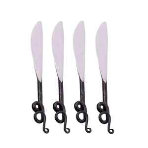 Cuchillos de queso torcidos de lujo de alta calidad para uso doméstico, utensilios de cocina decorativos, precio al por mayor disponible, proveedor de India, exportador - Product Image 2