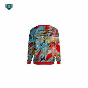 High Quality Men's Long Sleeve Winter <b>Sweatshirt</b> Custom Sublimation Printing Hooded Solid Designer Pattern Direct Factory Supply - Product Image 3
