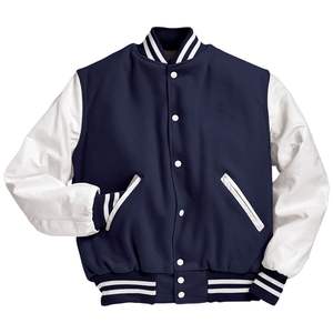 High Quality <b>Prime</b> Craft Polyester Varsity Jacket Adults Casual Sportswear Breathable Printed Design Baseball Softball Plus Size - Product Image 5