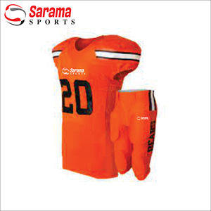 Nuevo 2022 diseño de fútbol americano personalizado sublimado uniforme de fútbol americano, - Product Image 3