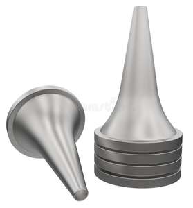 Embudo Auricular Desechable de Acero Inoxidable, Fuente de Alimentación Manual, Espéculo para Examen de Oído, Instrumentos Quirúrgicos Básicos - Product Image 2