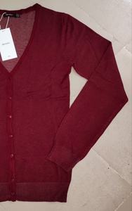 Cárdigan Casual de Manga Regular para Mujer, Otoño, Antiarrugas, Transpirable, 65% Viscosa, 35% Nailon, Mejor Diseño, Marcas Reconocidas, Alta Calidad - Product Image 5