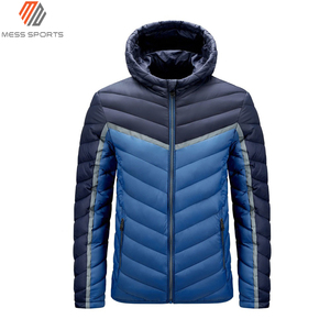 Top MESS SPORTS High Quality Customized Color Contrasted Hooded Collar Reversible <b>Winter</b> Puffer <b>Jacket</b> for Men's Low <b>Cheap</b> Price - Product Image 6