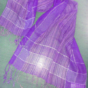 Bufandas de punto de invierno de algodón tejido de viscosa de estilo cuadrado largo chales cómodos para clima frío - Product Image 1