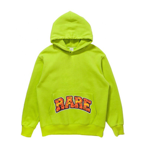 Sudadera con Capucha de Felpa de Algodón, Bordado Chenille, Impresión Digital, Patrón Sólido, Varios Colores, Venta al Por Mayor OEM - Product Image 1