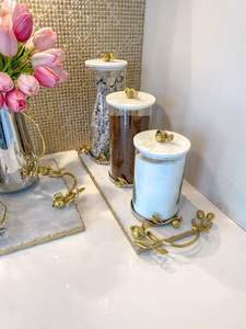 Designer Fancy <b>Canisters</b> Original Calla Lilly Designer Lid Metal Kitchenware All Seasons Cansiters With Metal Round Shape Lid - Product Image 6