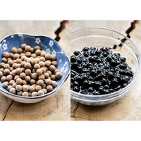 Billes de tapioca au caramel et à la saveur de café pour le thé au lait et le bubble tea