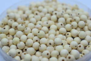 ลูกปัดไม้ธรรมชาติไม่ขัดสีทันสมัยสำหรับทำเครื่องประดับ DIY ลูกปัดแบบหลวมขนาด8มม. - Product Image 6