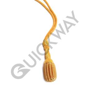 Noeud de sabre du meilleur officier avec noeud Portepee Vente en gros Quantité en vrac personnalisée Fabrication de noeud sabre - Product Image 2