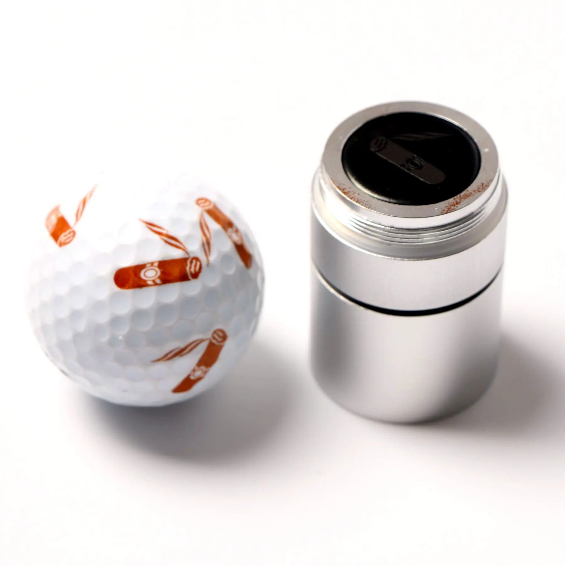 Customizable large mark aluminum Golf Ball Stamps Dia.20mm to make large mark on your balls