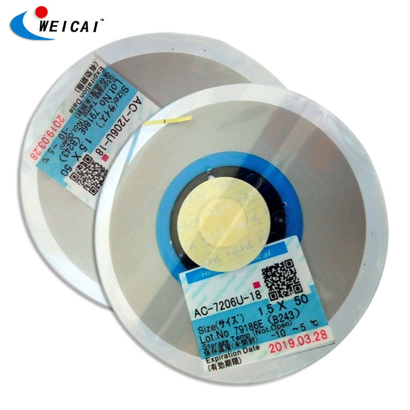 Hitachi ACF Glue Tape AC-7206, 1.5mm*50m Conductive ACF Bonding Tape ...