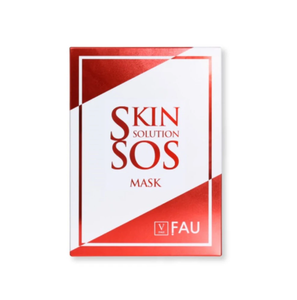 Masque SOS Vegan à l'Aloe Vera CPNP FAU, masque visage coréen K-Beauty pour peaux abîmées, rougeurs, imperfections, sécheresse - Product Image 1