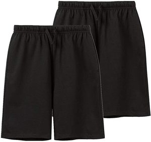 Shorts de basketball à capuche pour homme, hiver, polyester/coton uni, décontractés, avec poches zippées - Product Image 1