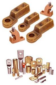 Cosses de compression en cuivre bronze de haute qualité Usinage de cosses boulonnées pour une utilisation automobile directement du fournisseur - Product Image 6