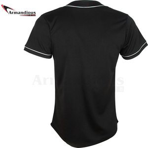 Custom plain uniforms sublimation pullover <b>polyester</b> boys unisex baseball jersey <b>tshirts</b> men - Product Image 2