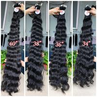 Extensions de cheveux ondulés vierges Remy de la meilleure qualité, éclaircies, à pointes épaisses et douces, en cheveux humains cambodgiens Ivigo Hair