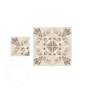 Azulejos decorativos de diseño de centro de datos de color blanco y marrón de cerámica 40x40cm - Product Image 6