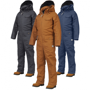 Combinaison de travail réfléchissante LED imperméable marron ANSI Classe 2 avec capuche pour hommes et femmes, logo personnalisé, vêtements de travail routier - Product Image 2
