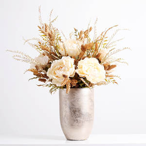 Antique Best Brass Flower Pot Factory Movable Potted Plant Round Flower Pot <b>Stand</b> Modern Flower <b>Stand</b> for Balcony - Product Image 4