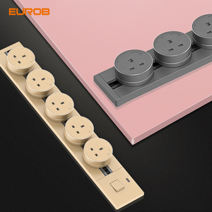 Nouvelle Arrivée Prises Murales Encastrables et Interrupteurs Standard UK, Multiprise Intelligente 100cm avec 5 Adaptateurs - Product Image 5