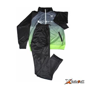 ชุดวอร์มฮิปฮอปทรงสลิมฟิตสำหรับผู้ชายคุณภาพระดับพรีเมี่ยม2025โลโก้แบบกำหนดเองพิมพ์ลายสีพื้นสไตล์ใหม่ล่าสุดพร้อมปักลาย - Product Image 4