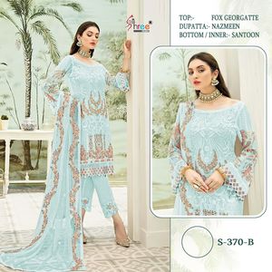 Vêtements indiens et pakistanais, robe pour femmes / costume pakistanais, tenue de mariage, costume Sharara - Product Image 3