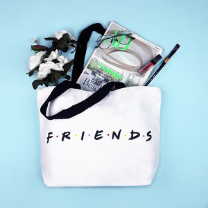 กระเป๋าผ้าใบแฟชั่นของผู้หญิง,กระเป๋าโท้ทผ้าใบขนาดใหญ่พิมพ์ลายคอตตอนตามสั่งฤดูร้อนปี2020 - Product Image 6