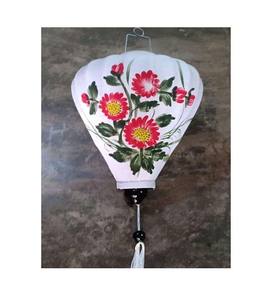 Decorative Hoi an <b>Silk</b> Lantern From Vietnam Made From Natural Bamboo Frame Very Flexible - Product Image 5