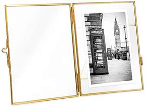 Cadre photo de forme personnalisée en laiton avec design décoratif parfait pour accrocher des photos de mariage et une décoration murale élégante et unique - Product Image 6