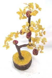 Best Value of Golden Quartz With Tumbled Step <b>Tree</b> : Golden Quartz With Tumbled Step <b>Tree</b> for Sale - Product Image 2
