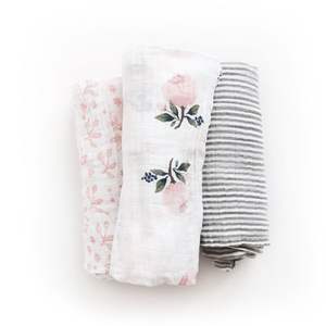 Soft Breathable Cotton Baby Muslin Swaddle <b>Blanket</b> Double Gauze Multi Layered Gauze Muslin Swaddle for Unisex Baby - Product Image 3