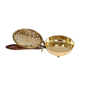 High Quality Hot Sale Handle Industrial Brass Incense <b>Burner</b> Wholesale Golden Brass Incense <b>burner</b> Brass Antique Incense <b>burner</b> - Product Image 4