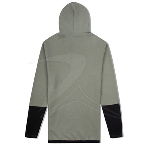 Vente en gros de sweats à capuche en polaire surdimensionnés pour hommes en polyester de haute qualité, nouveau design, marque privée, tricotés, unis, imprimés sur mesure - Product Image 6