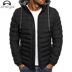 Chaqueta acolchada ligera de otoño e invierno para hombre, abrigo de lana ultrafino de nueva marca, Chaqueta corta ajustada a la moda para hombre - Product Image 4