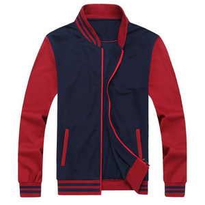 Veste d'université de baseball Letterman décontractée à manches longues pour hommes vente en gros logo personnalisable taille XL tissu - Product Image 6