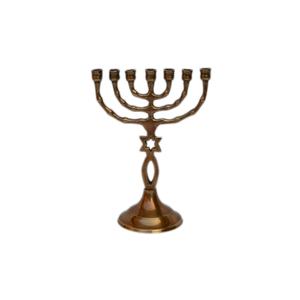 Antique Design Menorah <b>Candle</b> <b>Holder</b> Brass Metal Best for Home Hotel Tabletop Decorative Design Antique Jerusalem <b>Candle</b> Stand - Product Image 2