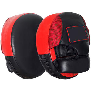 High Quality custom Made Boxing Pads Curved MMA Focus Mitts CUSTOMIZED FOCUS PADS BOXING MITTS WITH CUSTOM LOGO - Product Image 2