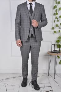 Traje de hombre de marca turca superior al mejor precio barato al por mayor moderno ajustado personalizado nuevo último diseño de alta calidad - Product Image 5