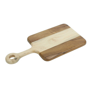 Best Price Large Rectangular <b>Solid</b> Acacia <b>Wood</b> Cutting <b>Board</b> for Kitchen Pizza Serving Fruits/Vegetables Made Durable PC - Product Image 2