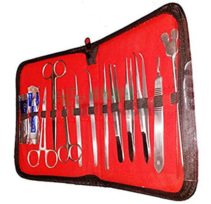 <b>Nail</b> Clipper Manicure and Pedicure Set Leather <b>case</b> Surgical Manicure Pedicure by Hasni Surgical Instruments CE ISO Approved - Product Image 6