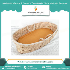 Juego de sábanas de algodón orgánico, Sábana de Moisés a la venta - Product Image 5