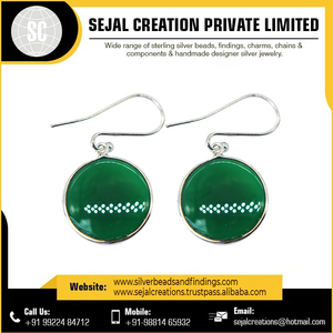 Recién llegado, pendientes de plata de ley 925 de estilo moderno, joyería fina elegante a granel para bodas - Product Image 2