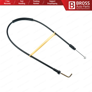 BDP666ประตูด้านในปล่อยล็อคสลัก Bowden สายเคเบิล8200182967ซ้ายประตูบานเลื่อนสำหรับ Kangoo MK1. ความยาวสายเคเบิล: 640มม. - Product Image 5