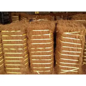 Coir waste fiber/ Fiber bales/ Coconut coir cut fiber