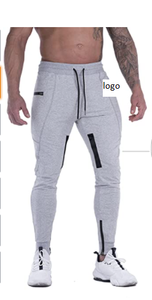 กางเกงวิ่งออกกำลังกายผู้ชายกางเกงวอร์มลำลองวัสดุ-ผ้าฝ้าย70% โพลีเอสเตอร์30% สิ่งเหล่านี้สะดวกสบายจากบังคลาเทศ - Product Image 3