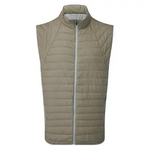 Nieuwe Casual Mouwloze Down Puffer Bubble Vesten Mannen Plus Size Multi-Gekleurde Gewatteerde Vesten 100% Polyester En Nylon