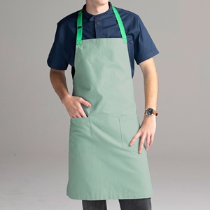 ผ้ากันเปื้อนคอตตอนแบบปรับได้สำหรับเชฟผ้ากันเปื้อนแบบปรับได้สำหรับร้านอาหารใช้ในครัวครัวครัวผลิตอาหารในบังคลาเทศสำหรับผู้ซื้อเชิงพาณิชย์ - Product Image 3