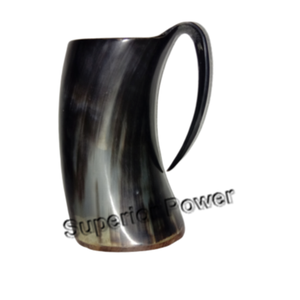 Gobelets corne Viking, lot de 12 pièces, pour servir de bière ou vin, de 6 à 7 pouces - Product Image 4