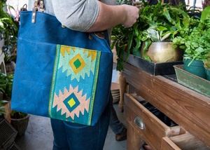 En gros Réutilisable Doux Design Personnalisé Blanc Eco Blank Coton Femmes Dames Sac Fourre-Tout avec Logo ILU-0033 - Product Image 5